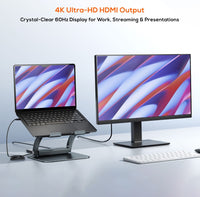 mbeat® Stage P6 Laptop Stand with USB-C Dock - Image 3