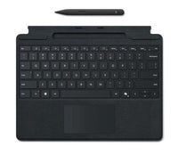 Microsoft Surface Pro 8/9/X/10/11 Business Signature Mechanical & Backlit Key Large Type cover Keyboard Black with Slim Pen - Image 1