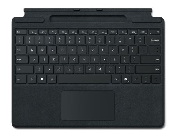 Microsoft Surface Pro 8/9/X/10/11/12 Business Signature Mechanical & Backlit Key Large Type cover Keyboard Black No-PEN - Image 2