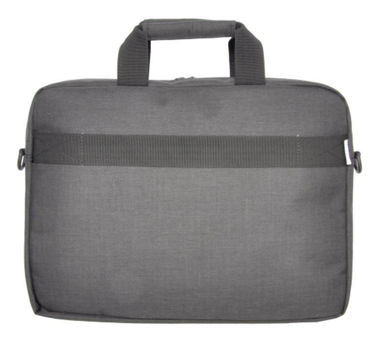 Oxhorn 10" 13.3" 14" 15.6" 16" Notebook back high-quality nylon fabric Top zip closure and padded compartment Shoulder strap nylon case Black+ Grey - Image 2