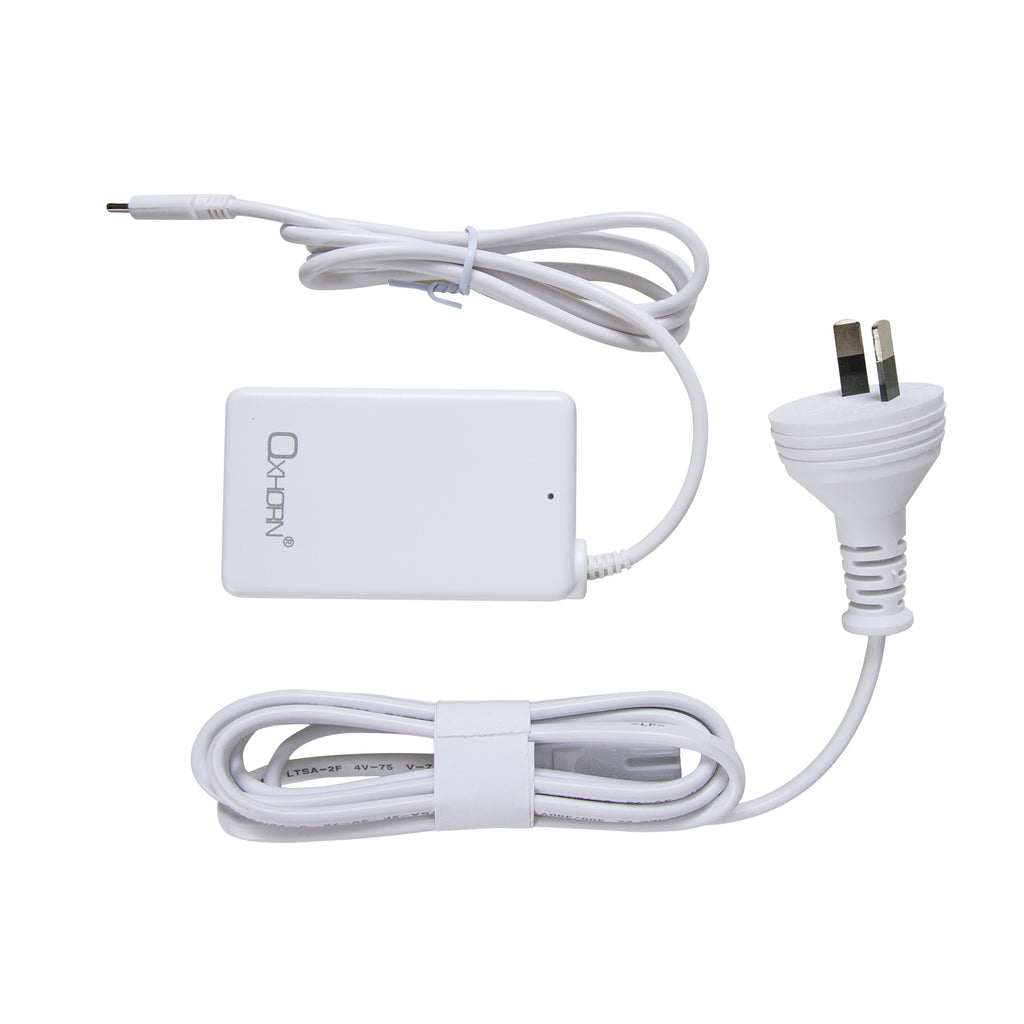 Oxhorn 65W AC Power Adapter USB-C Charger Power Delivery for Lenovo HP Dell Asus USB-C Laptop Tablet Mobile Built-in Power Supply Protection 2M Cable - Image 2