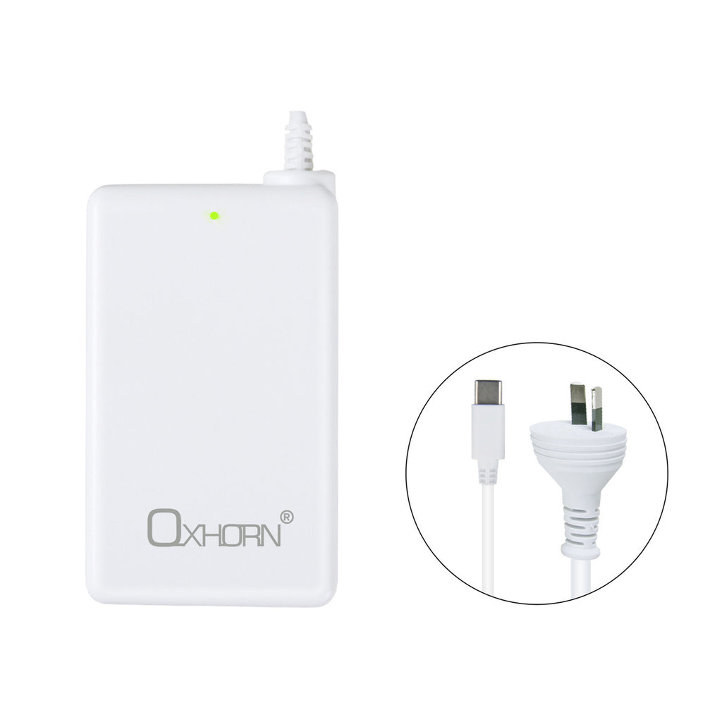 Oxhorn 65W AC Power Adapter USB-C Charger Power Delivery for Lenovo HP Dell Asus USB-C Laptop Tablet Mobile Built-in Power Supply Protection 2M Cable - Image 5