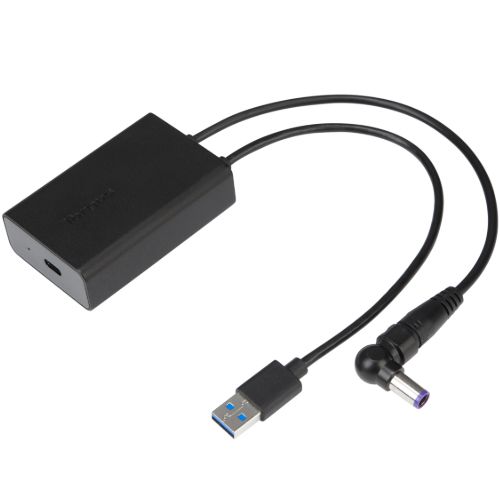 Targus USB-C USB-A DC Power Demultiplexer Adapter for DOCK180 with Power Delivery Black 3 year WTY - Image 2