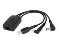 Targus 3-Way Active DC Charging Cable 3 Pin - Accommodates up to 3 different Power Tips/SecureFix clips for Semi-Permanent (LS) - Image 1
