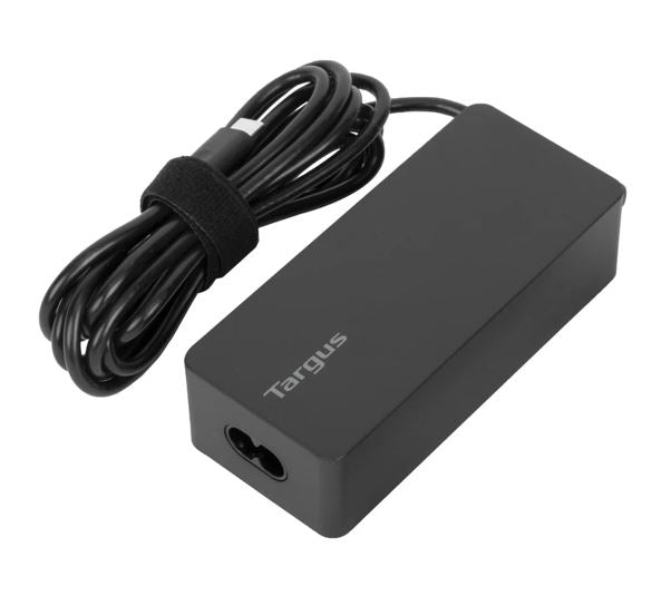 Targus 65W USB-C Charger Power Delivery Charge USB-C Laptop Tablet Mobile Phone Built-in Power Supply Protection 1.8M Cable 2yrs wty - Image 1
