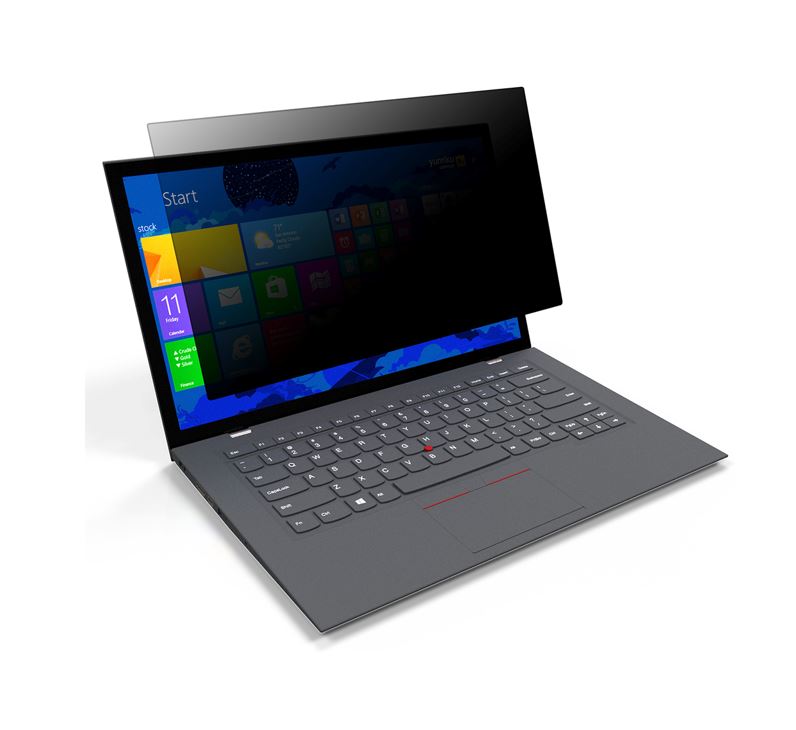 Targus 13.3" 4Vu Laptop Privacy Screen Filter (16:9) for tablet, laptop and desktop screens and are all touchscreen compatible - Image 1