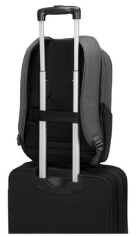 Targus 15.6" 20L Cypress EcoSmart Large Backpack Laptop Notebook Tablet - Up to 15.6", Made with 26 Recycled Water Bottles Grey - Image 4