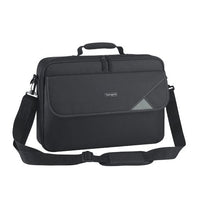 Targus 15.6" -16" Intellect Bag Clamshell Laptop Case with Padded Laptop Compartment/ Laptop/Notebook Bag - Black - Image 1