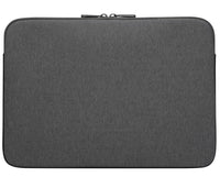 Targus 13-14" Cypress EcoSmart Sleeve Bag  for Laptop Notebook Tablet - Fits 13" 13.3" 14", Made with 3 Recycled Water Bottles - Grey - Image 3