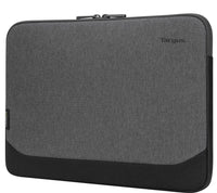 Targus 13-14" Cypress EcoSmart Sleeve Bag  for Laptop Notebook Tablet - Fits 13" 13.3" 14", Made with 3 Recycled Water Bottles - Grey - Image 4