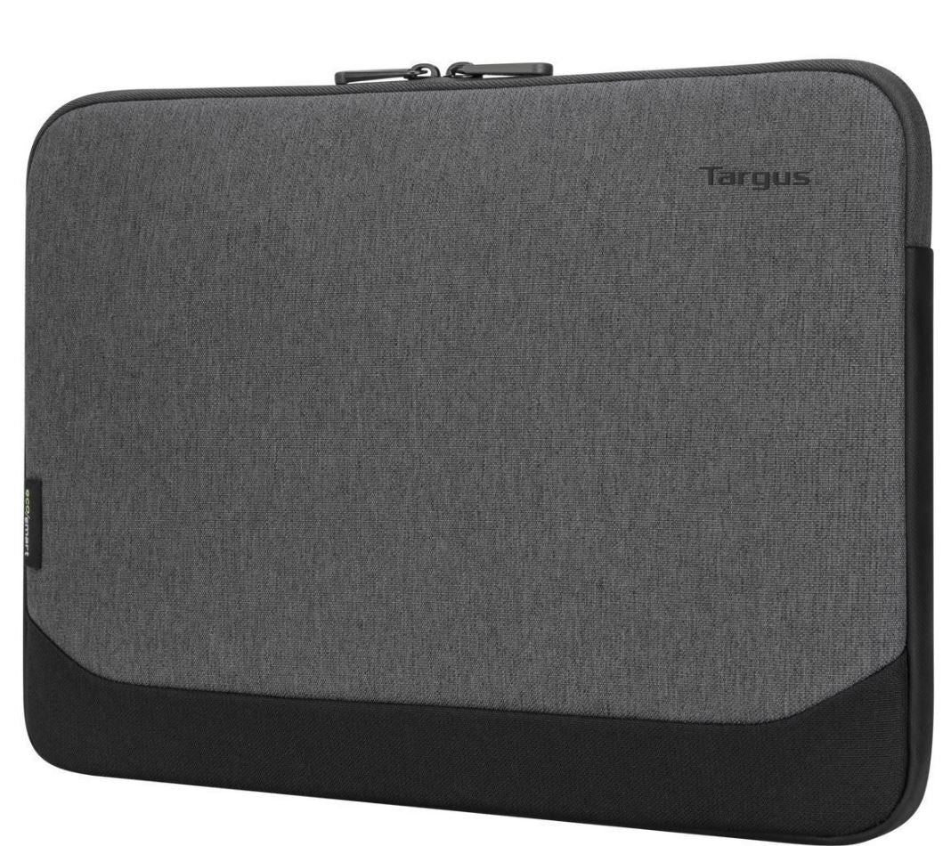 Targus 13-14" Cypress EcoSmart Sleeve Bag  for Laptop Notebook Tablet - Fits 13" 13.3" 14", Made with 3 Recycled Water Bottles - Grey - Image 4