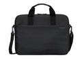 Targus 13-14" Intellect® Slim Briefcase Zippered padded front pocket Removable adjustable shoulder strap carry handles water-resistant fabric Black - Image 1