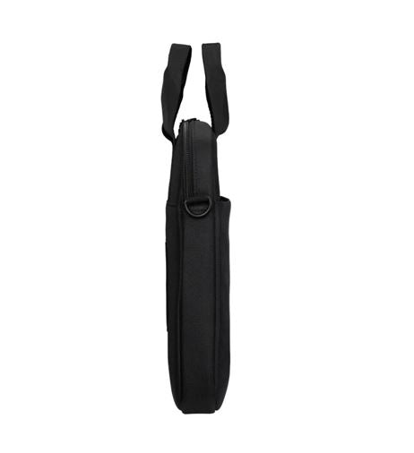 Targus 15"-16" Intellect® Slim Briefcase Zippered padded front pocket Removable adjustable shoulder strap carry handles water-resistant fabric Black - Image 3