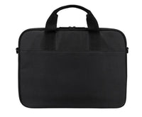 Targus 15"-16" Intellect® Slim Briefcase Zippered padded front pocket Removable adjustable shoulder strap carry handles water-resistant fabric Black - Image 4