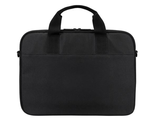 Targus 15"-16" Intellect® Slim Briefcase Zippered padded front pocket Removable adjustable shoulder strap carry handles water-resistant fabric Black - Image 4