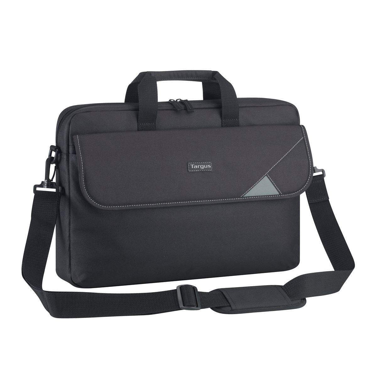 Targus 15.6" -16" Intellect Top Load Case/Laptop/Notebook Bag with Padded Laptop Compartment - Black Fits 13" 13.3" 14" 15.6" Laptop - Image 3