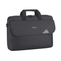 Targus 15.6" -16" Intellect Top Load Case/Laptop/Notebook Bag with Padded Laptop Compartment - Black Fits 13" 13.3" 14" 15.6" Laptop - Image 1