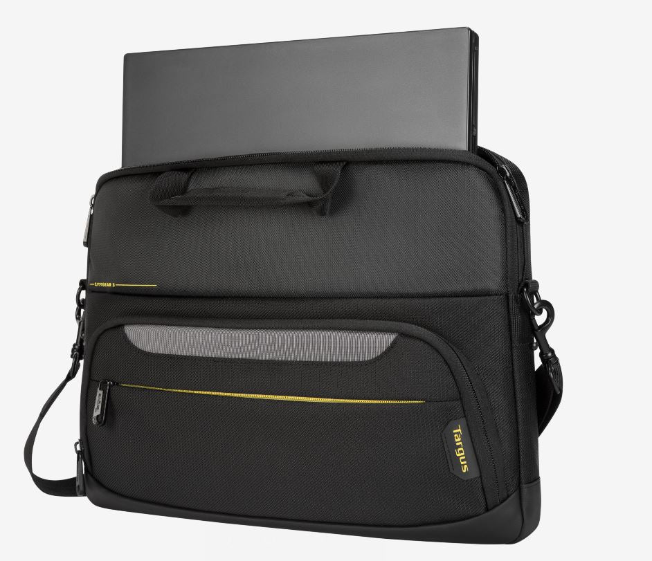 Targus 15.6"-16" CityGear III SlimLit Laptop Case/Laptop/Notebook Bag  - Black - Image 4