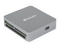 Verbatim USB 2.0 All- in-1 Card Reader / Hub including SD, SDHC, SDXC, microSD, microSDHC, microSDXC, CF-1, Memory Stick, and MS-Pro Duo - Image 1