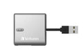 Verbatim USB 2.0 All- in-1 Card Reader Compact - including SD, SDHC, SDXC, microSD, microSDHC, microSDXC, CF-1, Memory Stick, xD and MS-Pro/Duo - Image 1