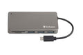 Verbatim USB-C 3.2 Gen 1 Type C Hub / SD, SDHC, SDXC, microSD, microSDHC, and microSDXC Card Reader - Image 1
