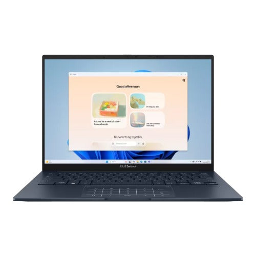 ASUS Zenbook 14 14" WUXGA OLED Notebook Intel Core Ultra 7 255H DDR5X 16GB 1TB SSD Blue Win 11 Home 1.22kg 1Y Warranty CTO - Image 1