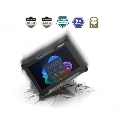 DURABOOK R10, 10.1" WUXGA 1000nit Touch, Intel Core Ultra 5 226V, 16GB, 256GB SSD, Wi-Fi 7, BT 5.4, 5G+GPS, IP66, 3 Year Warranty - Image 3