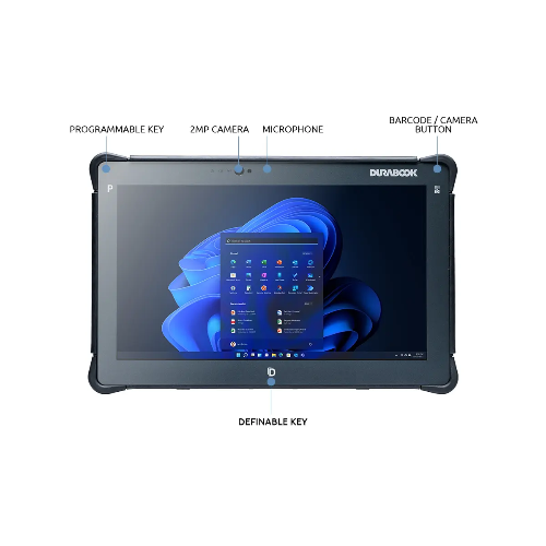 DURABOOK R11, 11.6" FHD, Intel® Core™ i5-1235U, Windows 11, 8GB RAM, 256GB PCIe SSD,Wi-Fi 6E, Bluetooth v5.3, 2MP Front Camera, 3 year Warranty - Image 5