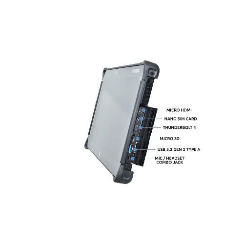 DURABOOK R11, 11.6" SR 1000 NIT, Intel® Core™ i5-1235U,Windows 11, 16GB RAM, 256GB PCIe SSD,Wi-Fi 6E, Bluetooth v5.3, 2MP Front Camera,3 year Warranty - Image 3