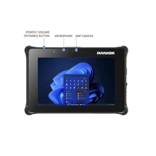 DURABOOK R8, 8" FHD, Intel® Core™ i5-1230U, Windows 11, 8GB RAM, 256GB PCIe SSD,Wi-Fi 6E, Bluetooth v5.3, 2MP Front Camera, 3 year Warranty - Image 1