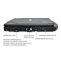 DURABOOK S14I, 14" FHD, Intel® Core™ Ultra 5 125U, Windows 11, 32GB RAM, 512GB PCIe SSD,Wi-Fi 7, Bluetooth v5.4, 3 year Warranty - Image 2