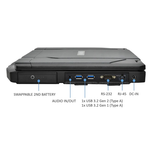 DURABOOK S14I, 14" FHD, Intel® Core™ Ultra 5 125U, Windows 11, 32GB RAM, 512GB PCIe SSD,Wi-Fi 7, Bluetooth v5.4, 3 year Warranty - Image 4