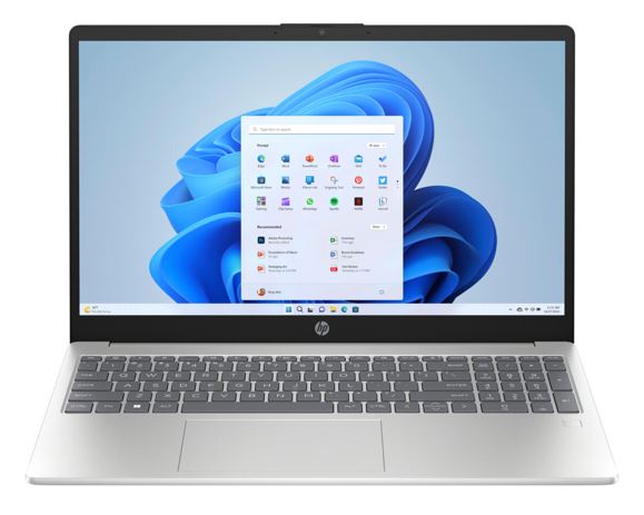 HP 15.6" FHD Intel i5-1334U 8GB 256GB SSD Windows 11 Home Intel® UHD Graphics Wi-Fi6 BT5.3 1 Year Wty - Image 1