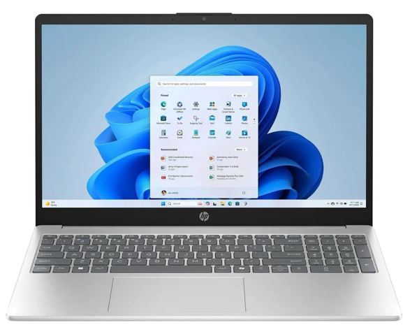 HP 15F 15.6" FHD Touch Intel i5-1334U 8GB DDR4 512GB Windows 11 Home Iris Xe GPU WiFi6 USB-C HDMI 1YR RTB WTY 1.6kg - Image 1