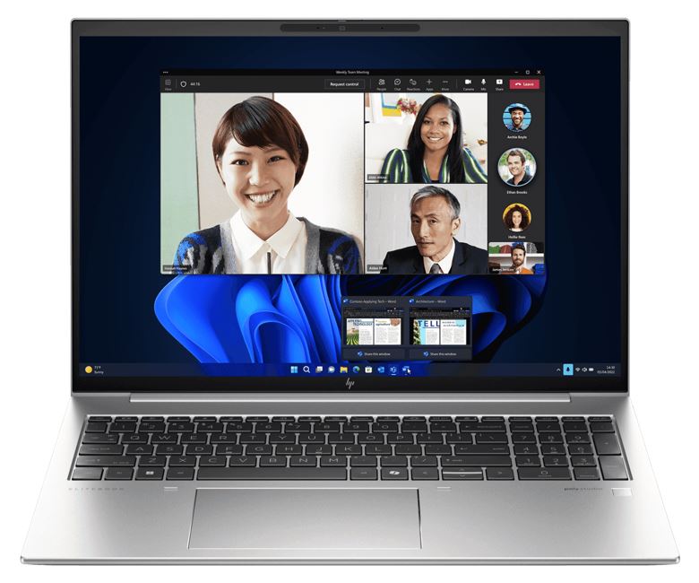 HP EliteBook 860 G11 16" WUXGA IR Intel vPro U5-125U 16GB DDR5 512GB SSD WIN 11 PRO 4G-LTE Intel Graphics AI NPU Thunderbolt Fingerprint Backlit 3Y OS - Image 1