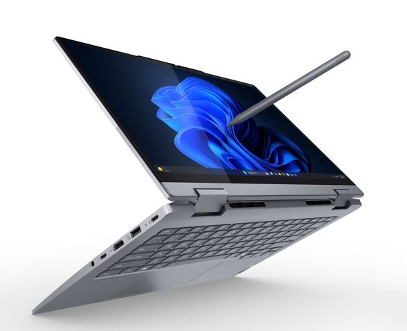 LENOVO ThinkBook 14 Yoga 2-in-1 G5 14" WUXGA TOUCH Intel U5-225U 16GB DDR5 512GB SSD Windows 11 PRO Intel GPU Thunderbolt Fingerprint 1YR OS 1.6kg - Image 1