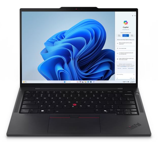 LENOVO ThinkPad T14s G5 14'' WUXGA IR Intel U7-155U 16GB DDR5 512GB SSD WIN 11 PRO Intel GPU NPU 12 TOPS Fingerprint TB 3yr Prem 1.2kg - Image 1