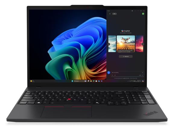 LENOVO ThinkPad T16 G4 16" WUXGA IR AMD R5-340 32GB DDR5 512GB SSD Radeon 840M GPU Windows 11 Pro NPU 50 TOPS 3yr PREM 1.8kg - Image 1