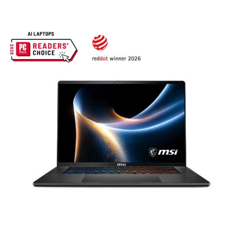 MSI Stealth 16'' QHD Intel® Core™ Ultra 9 processor 386H DDR5 16GB*2 1TB SSD Windows 11 Pro RTX™ 5070 Ti, GDDR7 12GB 2 Y Warranty - Image 1