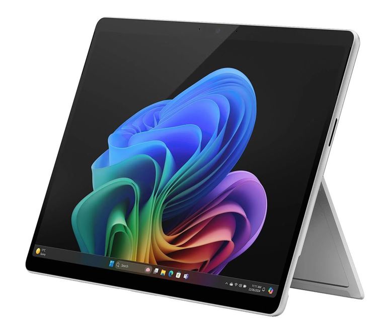 Microsoft Surface Pro 11 13" Touchscreen Copilot+ Snapdragon X 16GB 256GB SSD 5G-LTE WIN 11P USB-C Thunderbolt WIFI7 BT Platinum 2YR WTY - EU required - Image 1
