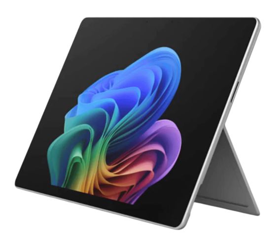 Microsoft Surface Pro 12 13" Touch Copilot+ Intel Core Ultra 7-366H 16GB 512GB SSD WIN11P USB-C Thunderbolt WIFI7 BT Camera Platinum 2YR WTY -EU - Image 1