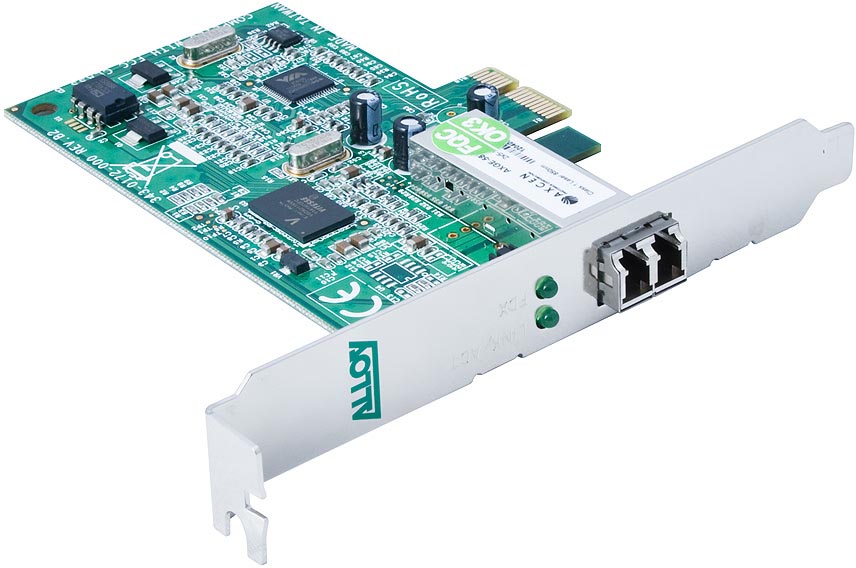 Alloy AN1000ELC  PCI-E 1000Mb Multimode (LC) Fibre Network Adapter. 2Km - Image 2
