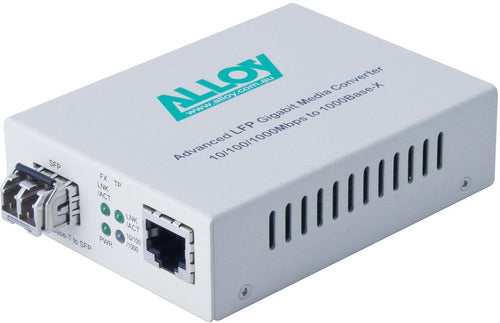 Alloy GCR2000SFP Gigabit Standalone/Rackmount Media Converter - Image 1