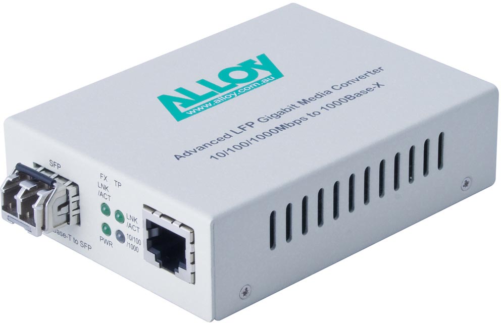 Alloy GCR2000SFP Gigabit Standalone/Rackmount Media Converter - Image 4
