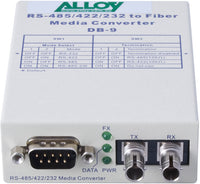 Alloy SCR460ST-3  RS-232/422/485 Serial DB-9 to Single Mode Fibre Converter. Max. range 20Km - Image 2