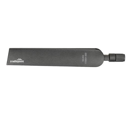 Cradlepoint Cellular Antenna, Charcoal, 600MHz - 6GHz, SMA, Used with E100, E300, E3000, MC400, 1200M-B modems, S700 / S750, R920 - Image 1