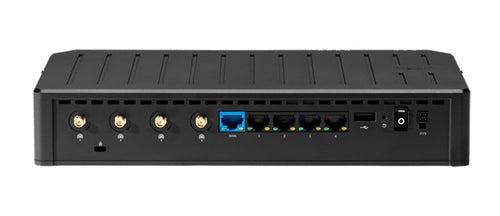 Cradlepoint E100 Enterprise Branch Router, 5G, Firewall, 4x SMA connectors 5x GbE Ethernet Ports, Dual Band Wi-Fi 5, 3-Year NetCloud Essentials Plan - Image 2