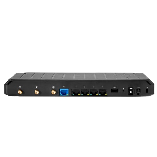 Cradlepoint E102 Small Branch Enterprise Router, Cat 7 LTE, Essential Plan, 2x SMA cellular connectors, 5x GbE RJ45 Ports, Dual SIM, 1 Year NetCloud - Image 2