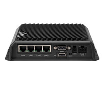 Cradlepoint R1900 Mobile Ruggedized Router, 5G Low/Mid-Band, Advanced Plan, 4x SMA cellular connectors, 4x GbE Ports, Dual SIM, 3 Year NetCloud - Image 1