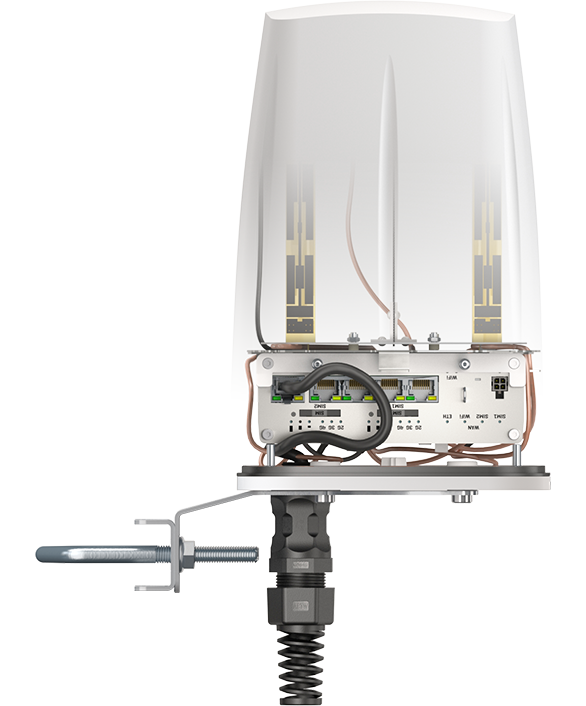 QuSpot LTE IP67 Omni Antenna Enclosure for Teltonika RUTX12 - LTE + GPS + WiFi + Bluetooth - Image 3